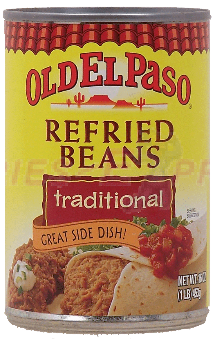 Old El Paso  traditional refried beans Full-Size Picture